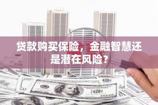 上饶贷款购买保险，金融智慧还是潜在风险？