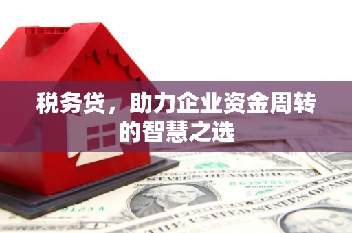 上饶税务贷，助力企业资金周转的智慧之选