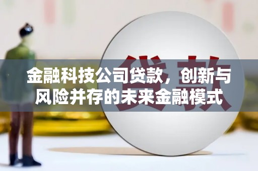 上饶金融科技公司贷款，创新与风险并存的未来金融模式