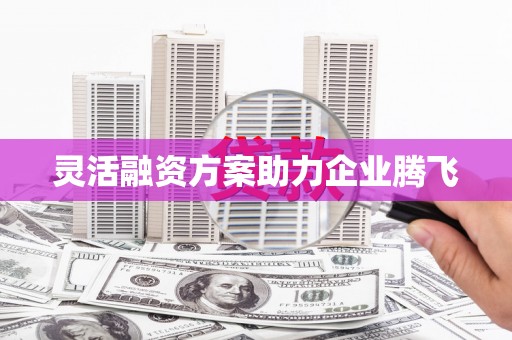 上饶灵活融资方案助力企业腾飞