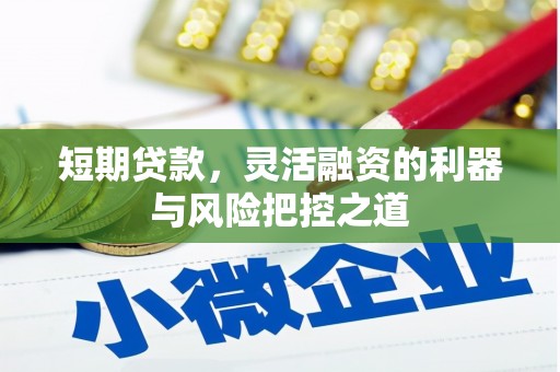 上饶短期贷款，灵活融资的利器与风险把控之道