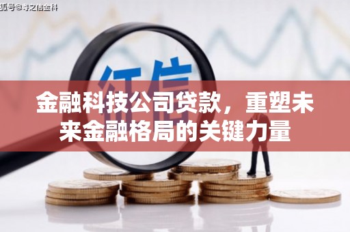 上饶金融科技公司贷款，重塑未来金融格局的关键力量