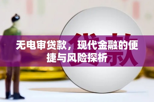 上饶无电审贷款，现代金融的便捷与风险探析