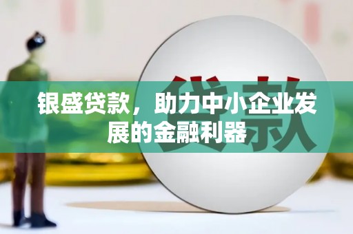 上饶银盛贷款，助力中小企业发展的金融利器