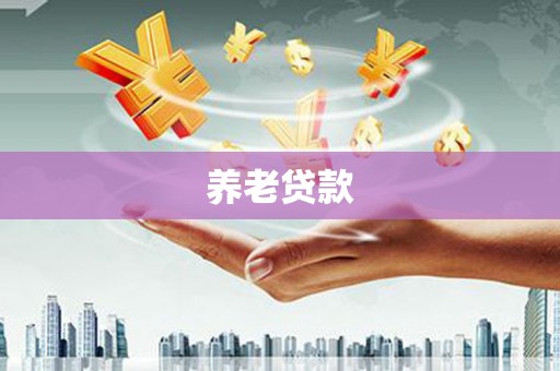 上饶养老贷款
